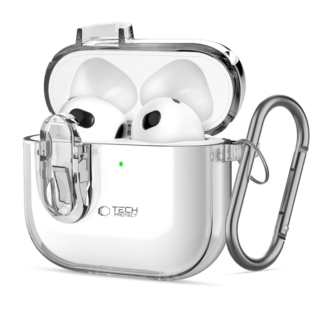 Tech-Protect AirPods 4 Cover Slim Hook Klar