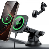ESR Bilholder Qi2 Dashboard Wireless Car Charger HaloLock Sort