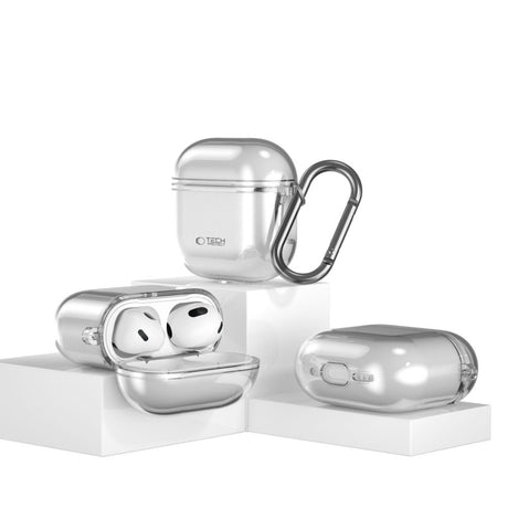 Tech-Protect AirPods 4 Cover FlexAir Grå