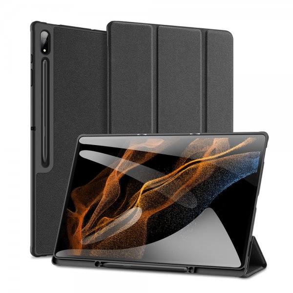 Dux Ducis Samsung Galaxy Tab S8 Ultra/S9 Ultra/S10 Ultra Etui DOMO Series Sort
