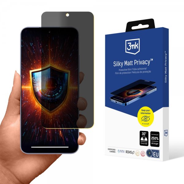 3mk Xiaomi 15 Skærmbeskytter Silky Matt Privacy