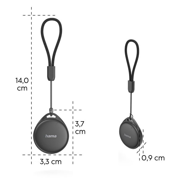Hama Apple/Android Smart Tracker Nøglefinder 2-pak