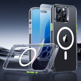 ESR iPhone 16 Pro Cover og Skærmbeskytter Classic Pro MagSafe Sæt Transparent