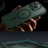 ESR iPhone 16 Pro Cover og Skærmbeskyttelse Classic Pro MagSafe Sæt Grøn