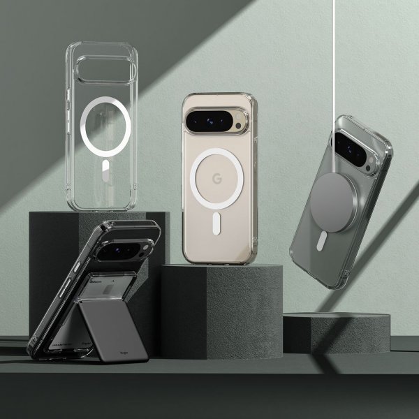 Ringke Google Pixel 9/Pixel 9 Pro Cover Fusion Magnetic Transparent