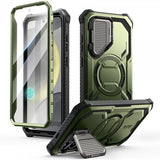 Supcase Samsung Galaxy S25 Cover ArmorBox MagSafe Grøn