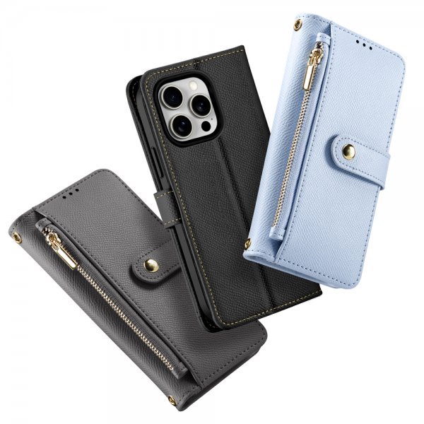 Dux Ducis iPhone 15 Cover 2-i-1 Lawa Series MagSafe Blå