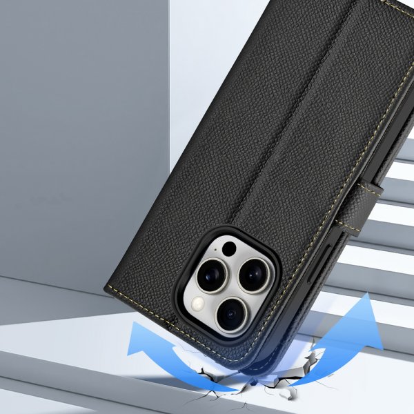 Dux Ducis iPhone 15 Pro Cover 2-i-1 Lawa Series MagSafe Sort