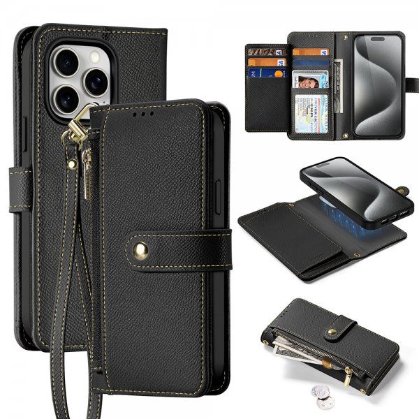 Dux Ducis iPhone 15 Pro Max Cover 2-i-1 Lawa Series MagSafe Sort