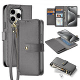 Dux Ducis iPhone 15 Pro Max Cover 2-i-1 Lawa Series MagSafe Grå