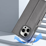 Dux Ducis iPhone 15 Pro Max Cover 2-i-1 Lawa Series MagSafe Grå