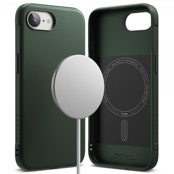 Ringke iPhone 16e/iPhone 17e Cover Onyx Magnetic Grøn