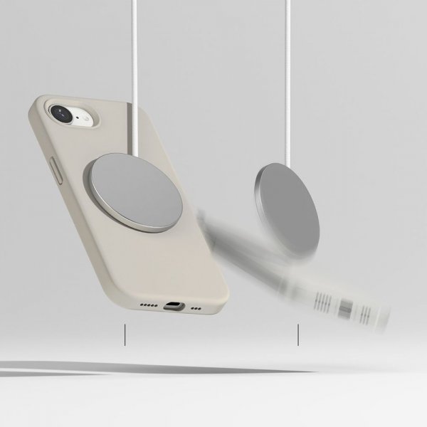 Ringke iPhone 16e/iPhone 17e Cover Silikone Magnetic Stone