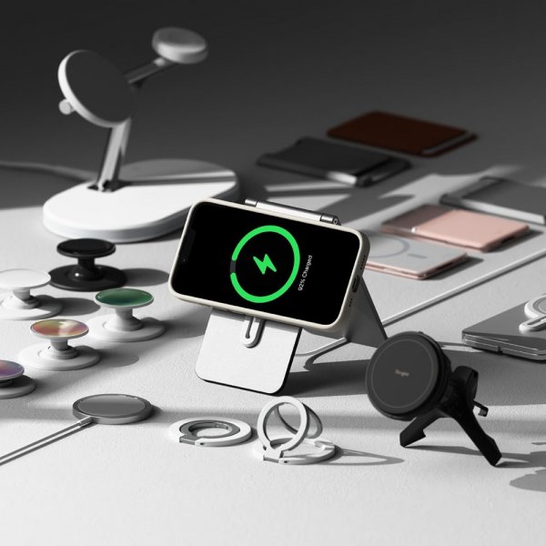 Ringke iPhone 16e/iPhone 17e Cover Silikone Magnetic Stone
