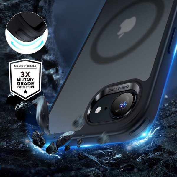 ESR iPhone 16/17 Cover Classic Hybrid HaloLock Mat Sort