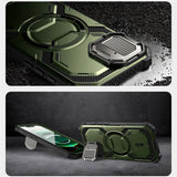 Supcase iPhone 16e/iPhone 17e Cover ArmorBox MagSafe Grøn