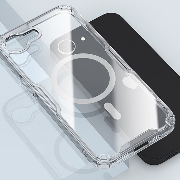 Nillkin iPhone 16/17 Cover Nature Pro Series MagSafe Transparent