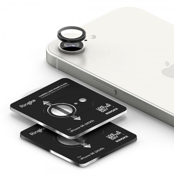 Ringke iPhone 16e/iPhone 17e Kamerabeskyttelse Kamerarem Ramme 2-pak