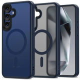 Tech-Protect Samsung Galaxy S25 Cover MagMat MagSafe Mat Navy