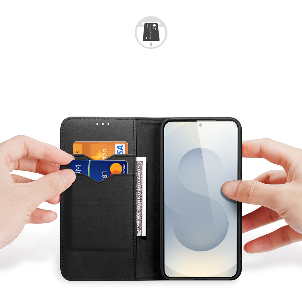 Dux Ducis Samsung Galaxy S25 Edge Etui Hivo Series Sort