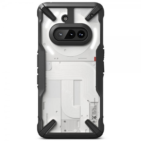 Ringke Nothing Phone (3a) Skal Fusion X Clear Black
