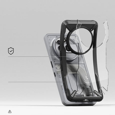 Ringke Nothing Phone (3a) Pro Cover Fusion X Clear Black