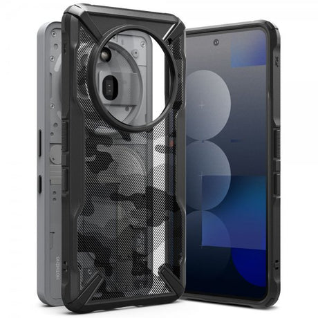 Ringke Nothing Phone (3a) Pro Cover Fusion X Camo Black