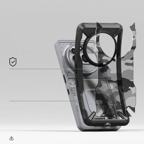 Ringke Nothing Phone (3a) Pro Cover Fusion X Camo Black
