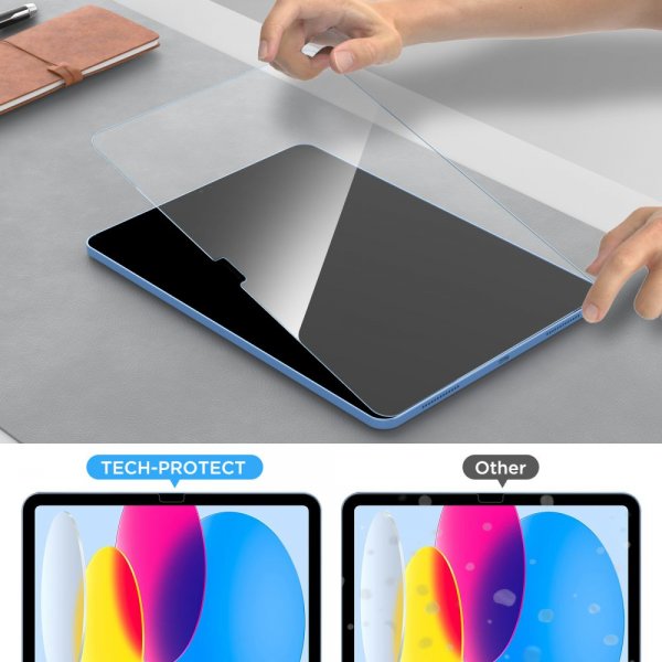 Tech-Protect Samsung Galaxy Tab S10 FE Plus Skærmbeskyttelse Glass Fit+