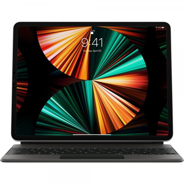 Apple iPad Pro 12.9 (gen 3/4/5/6)/iPad Air 13 (M2/M3/M4) Etui Magic Keyboard Sort
