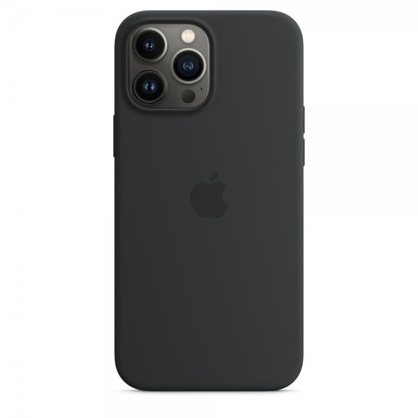 Apple Original iPhone 13 Pro Max Cover Silicone Case MagSafe Midnatt