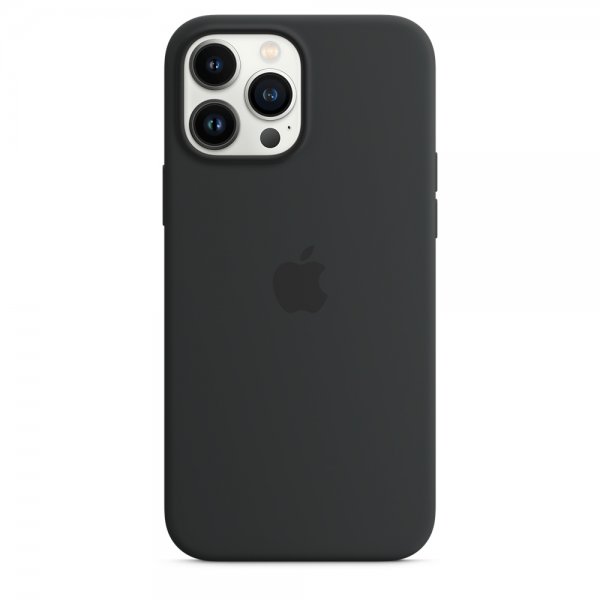 Apple Original iPhone 13 Pro Max Cover Silicone Case MagSafe Midnatt