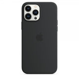 Apple Original iPhone 13 Pro Max Cover Silicone Case MagSafe Midnatt