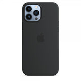Apple Original iPhone 13 Pro Max Cover Silicone Case MagSafe Midnatt