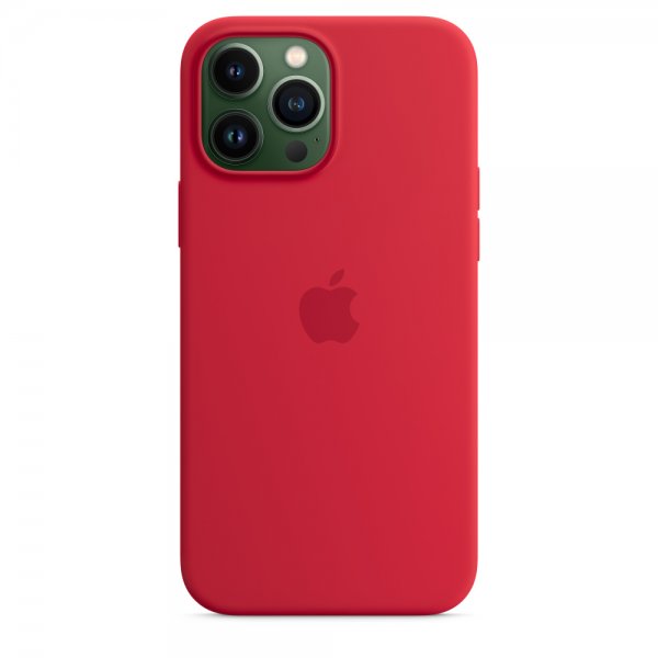 Apple Original iPhone 13 Pro Max Cover Silicone Case med MagSafe RED