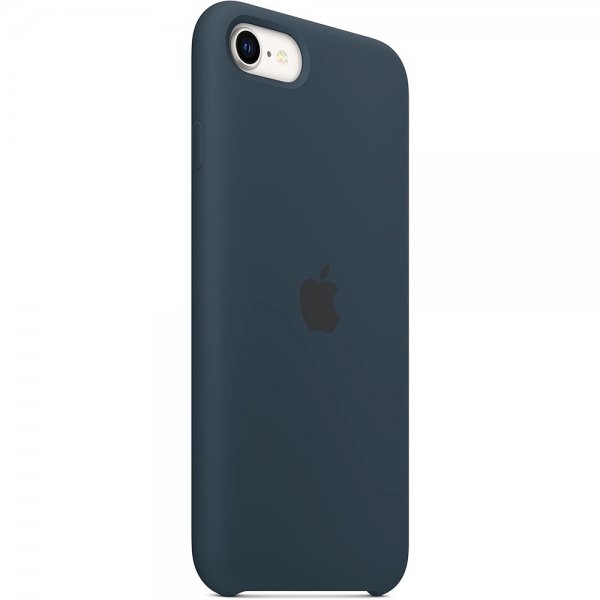Apple Original iPhone 7/8/SE Cover Silicone Case Abyss Blue