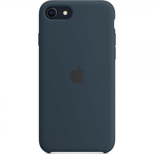 Apple Original iPhone 7/8/SE Cover Silicone Case Abyss Blue