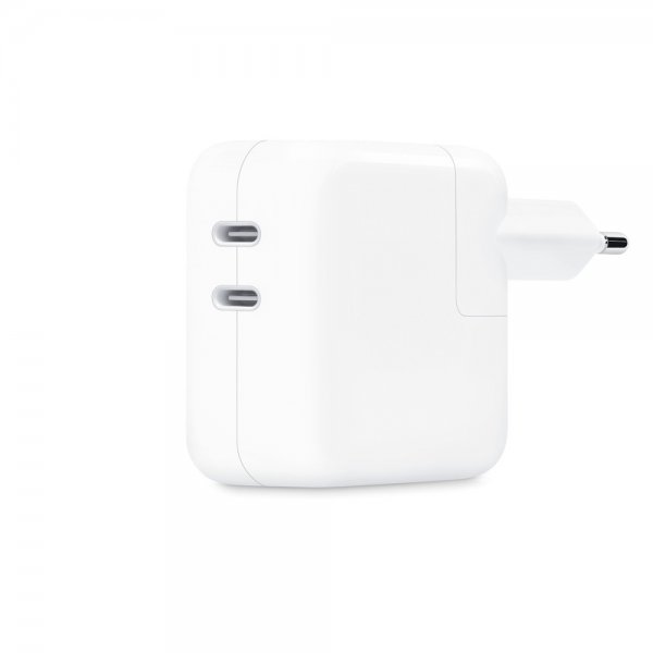 Apple Original Oplader 35W USB-C-strømadapter med to porte