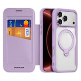 Dux Ducis iPhone 17 Pro Max/18 Pro Max Cover Skin X Pro Series Kickstand MagSafe Lilla