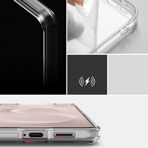 Ringke Samsung Galaxy S25 Edge Cover Fusion Gennemsigtig