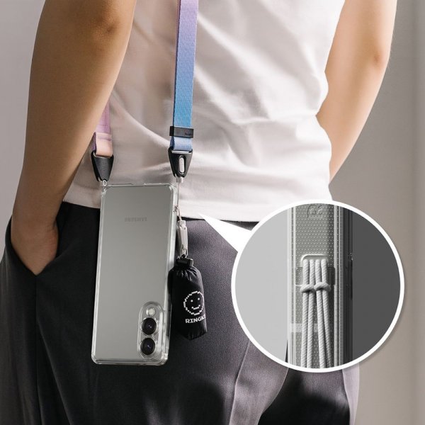 Ringke Samsung Galaxy S25 Edge Cover Fusion Gennemsigtig