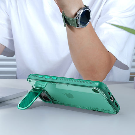 Nillkin iPhone 16e/iPhone 17e Cover Iceblade Prop Grøn