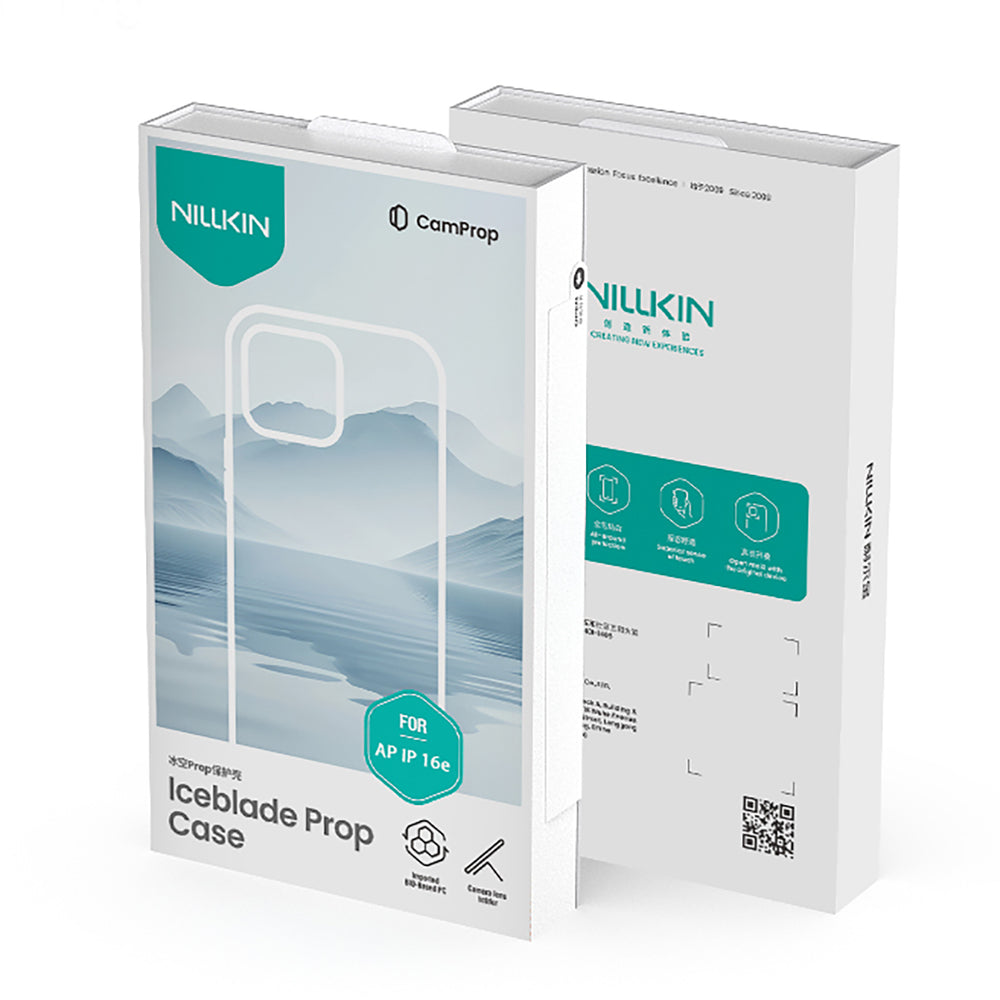 Nillkin iPhone 16e/iPhone 17e Cover Iceblade Prop Grøn