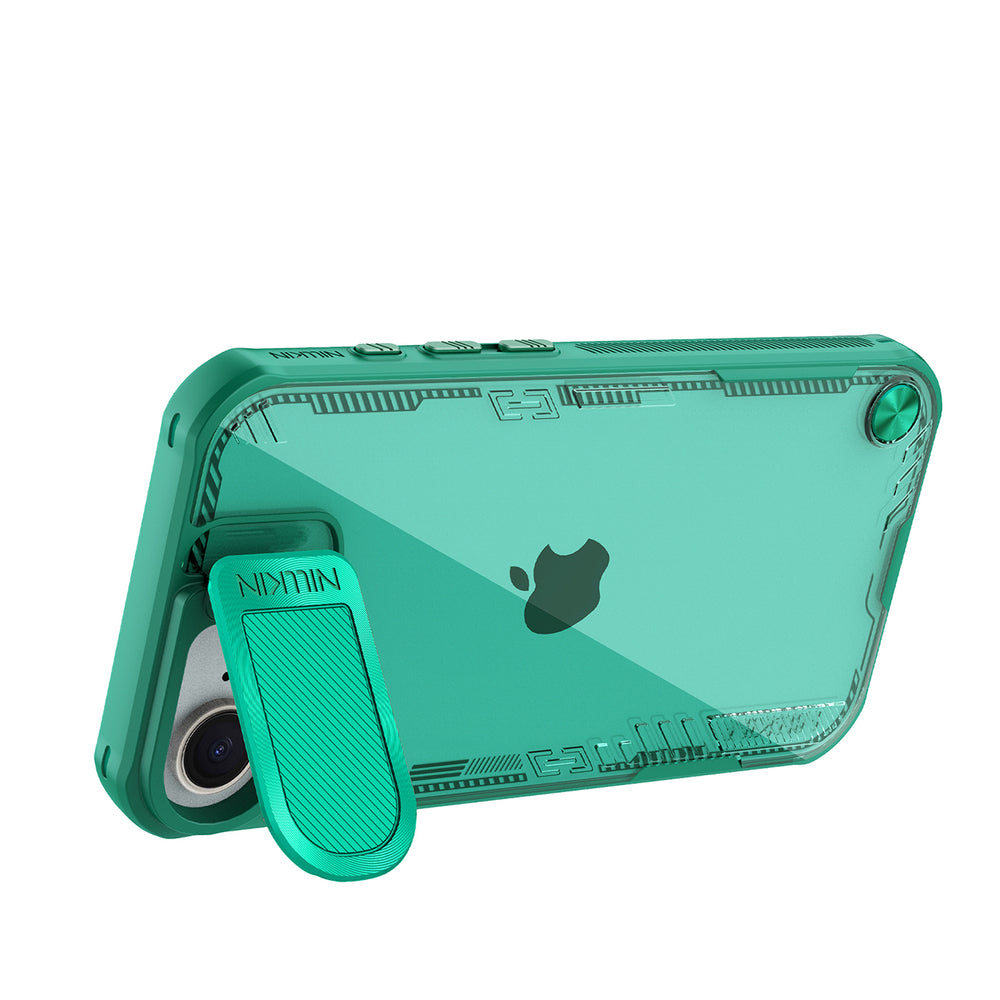 Nillkin iPhone 16e/iPhone 17e Cover Iceblade Prop Grøn