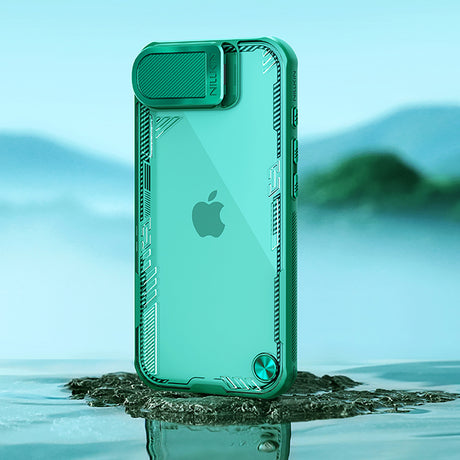 Nillkin iPhone 16e/iPhone 17e Cover Iceblade Prop Grøn