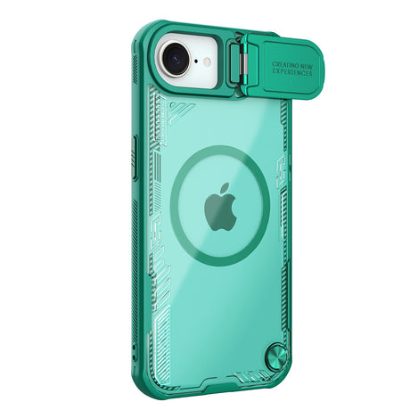 Nillkin iPhone 16e/iPhone 17e Cover Iceblade Prop MagSafe Grøn