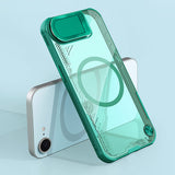 Nillkin iPhone 16e/iPhone 17e Cover Iceblade Prop MagSafe Grøn