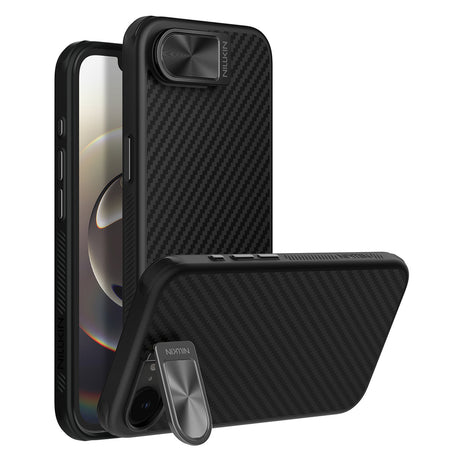 Nillkin iPhone 16e/iPhone 17e Cover Carboprop MagSafe Sort