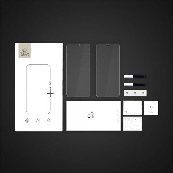 Tech-Protect Motorola Edge 60 Pro Skærmbeskyttelse Glas UV+ 2-pak
