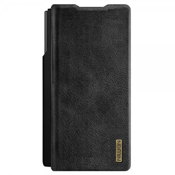 Nillkin Samsung Galaxy Z Fold 7 Cover Qin Pro Læder Sort